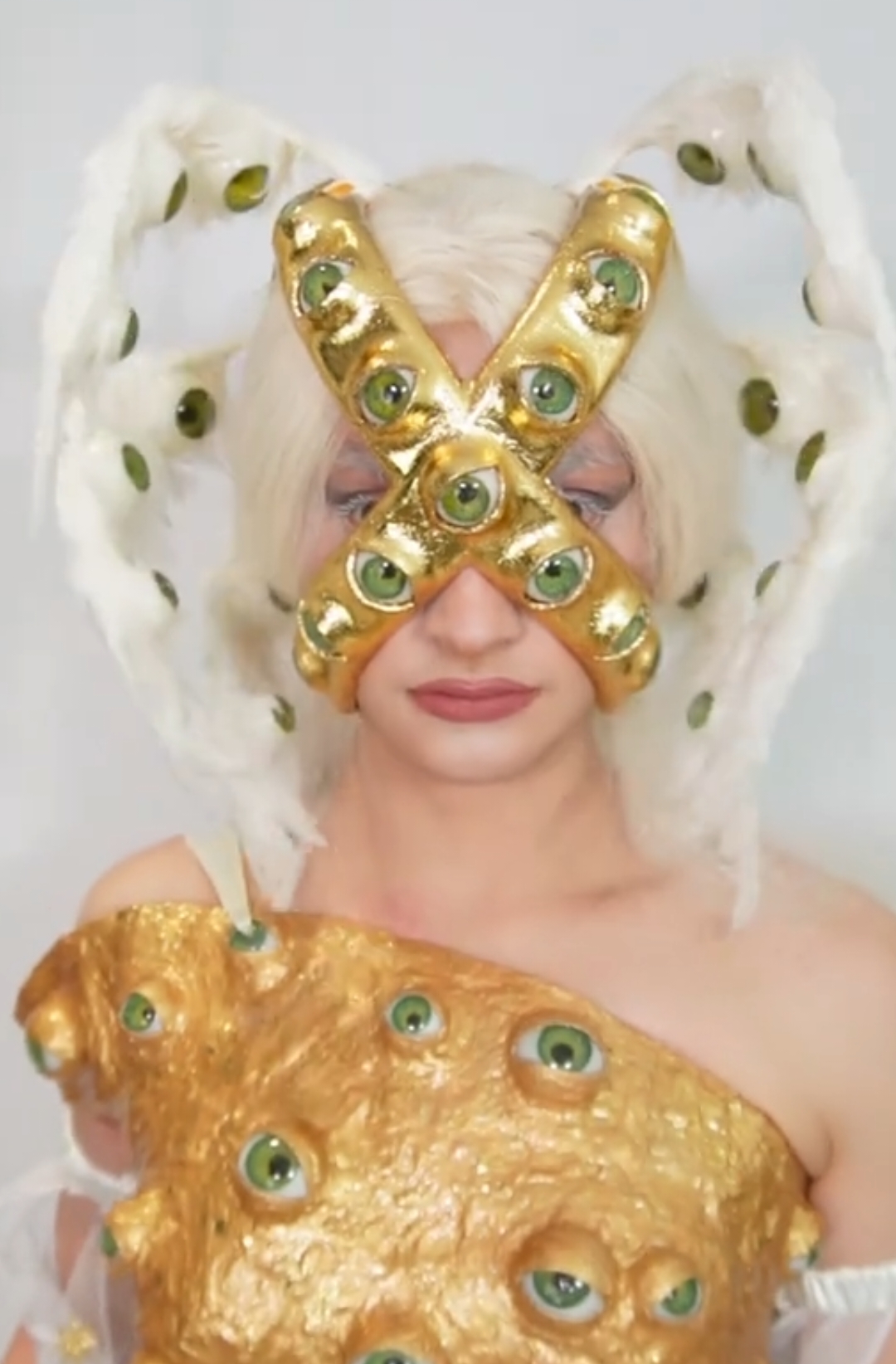 Making a biblically accurate angel headpiece for @Lil Empress 👼#3dprinting #engineering #cosplay #drag 