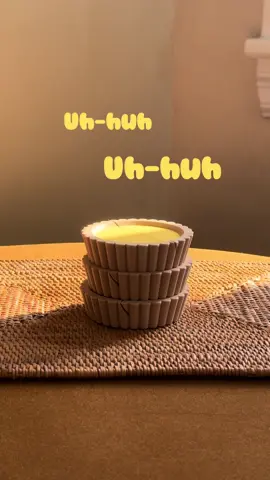 Or more realistically this is probably how my mom thinks i made these 3D printed egg tarts 😂 although sometimes it does feel like im a baker when im pulling these out of the 3D printer 🍳 #apt #homedecor #3dprinting #3dmodeling #decorinspo #hobbyinspo #design #DIY #eggtart #baking #bakery 