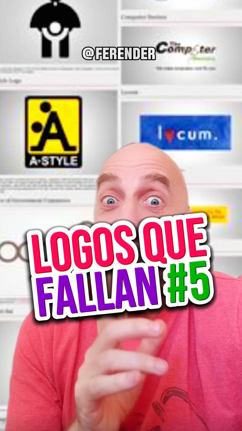 LOGOS QUE FALLAN #humor #comedia #logo #logodesign #logos #design #designer #jajaja #divertido #fail #diseñografico #diseño #marca #graphicdesign #error #gracioso 