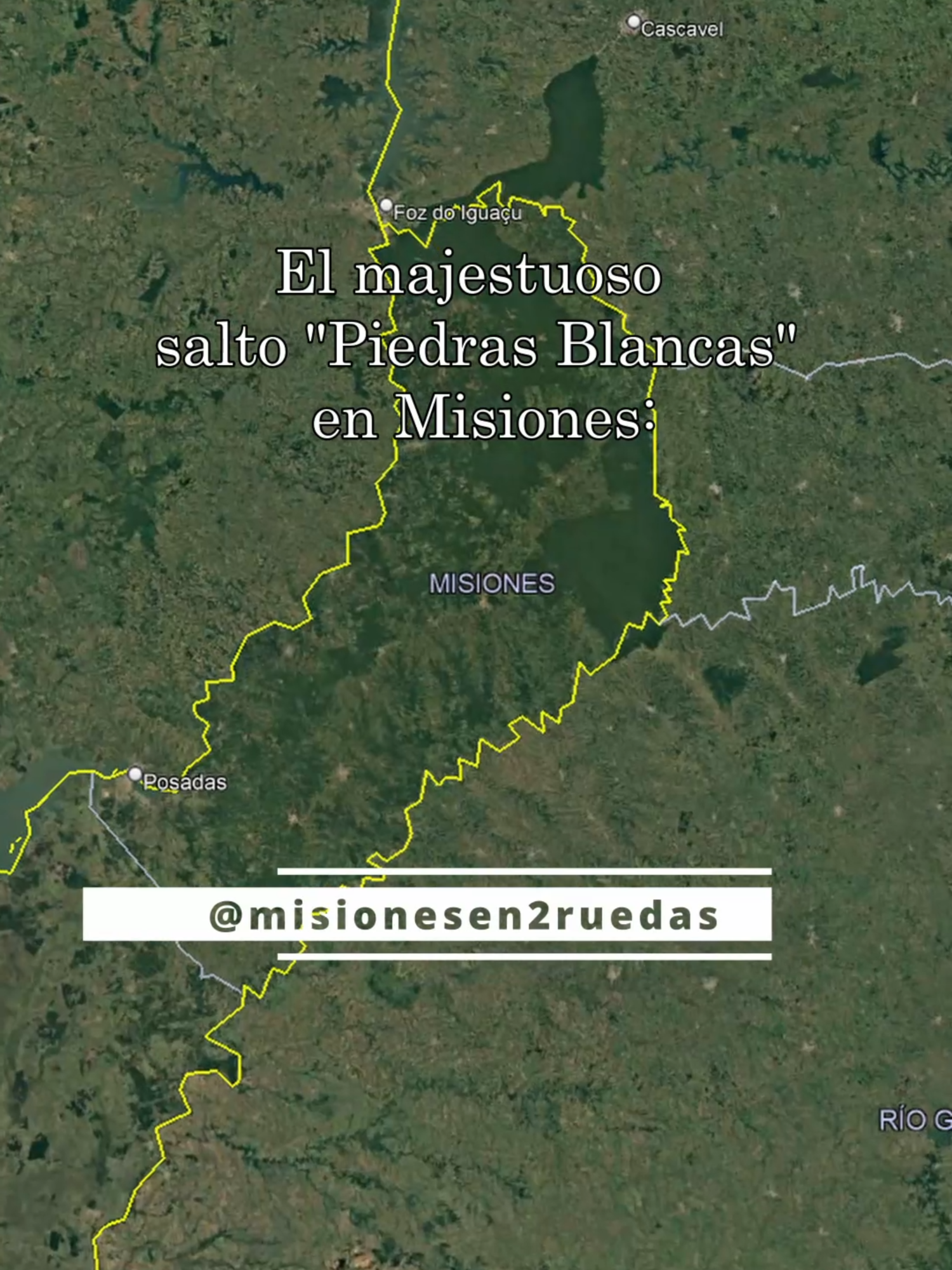 Salto Piedras Blancas. 🤍 Aunque no sé si es el motivo real del nombre del salto, se puede intuir que se debe a grandes piedras de color blanco que se ubican en la cima de este. Se encuentra en Villa Salto Encantado, localidad que se encuentra a 7 km hacia el norte de Aristóbulo del Valle. (Si querés la ubicación exacta del lugar anda a mi instagram y en el video comenta la palabra 