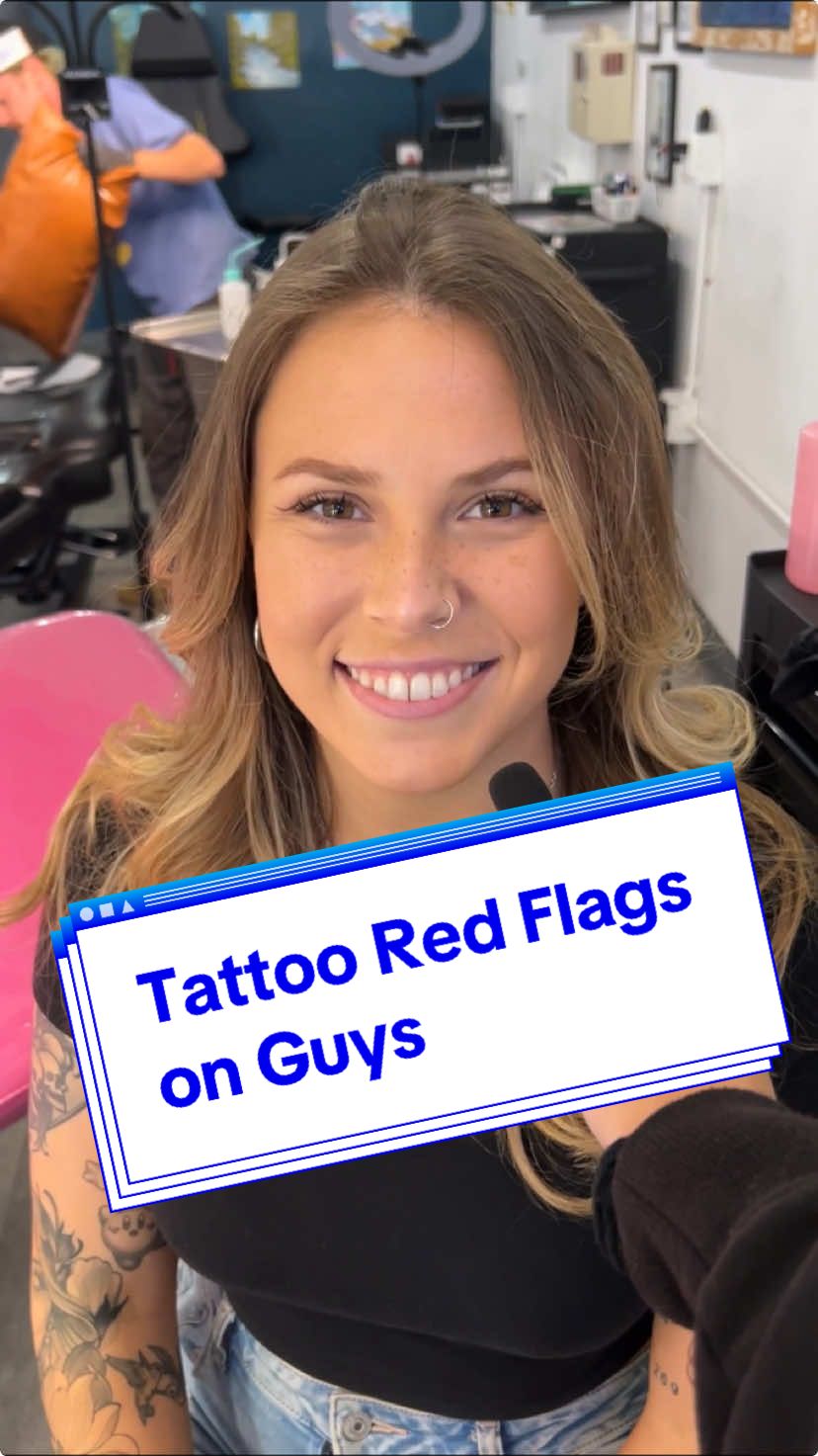 🚩🚩🚩 #tattoo #tattoohumor #tattooshop #sandiegotattoo #sandiegotattooartist #genztattoo #femaletattooartist #redflags 