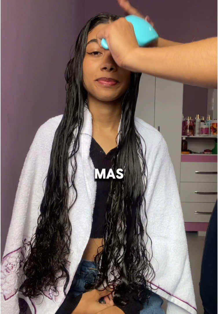 Todo dia um desafio 😭 #cabelocacheado #cachos #cabelo #cacheadas #hair 