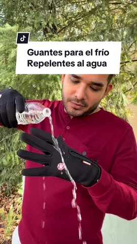 Guantes para el frio, repelente al agua, permite el uso de celular.#wintergloves #falldealsforyou #shophalloween 