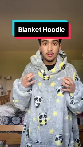 The most comfortable thing I own 😫 #hoodie #blanket #blankethoodie #hoodieblanket #tiktokshop 