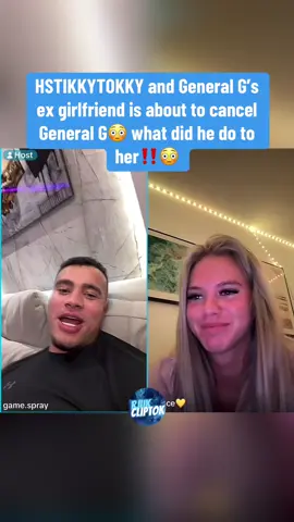 HS and Grace exposing General G😳‼️ #hstikkytokky #hstikkytokkylive #hstikkytokkyclips #generalg #viral #fyp 