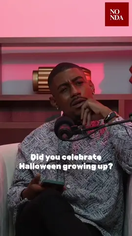 Did you celebrate Halloween growing up? This week’s episode is dedicated to the YAPPERS 🎙️😘 #nondapodcast #halloween #christianity #podcastclips #jamaicatiktok #growingupchristian 