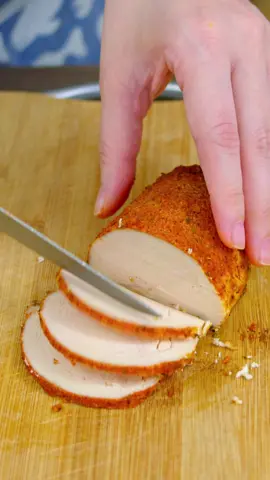 Como fazer presunto de frango caseiro e saudável para seu lanche 