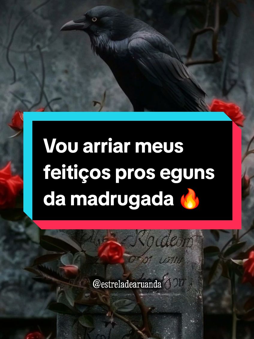 A meia noite meio de uma mata, vou arriar meus feitiços pros eguns da madrugada 🔥🔱 #umbanda #pontosdeumbanda #pontosdedemanda #exu #kimbanda 