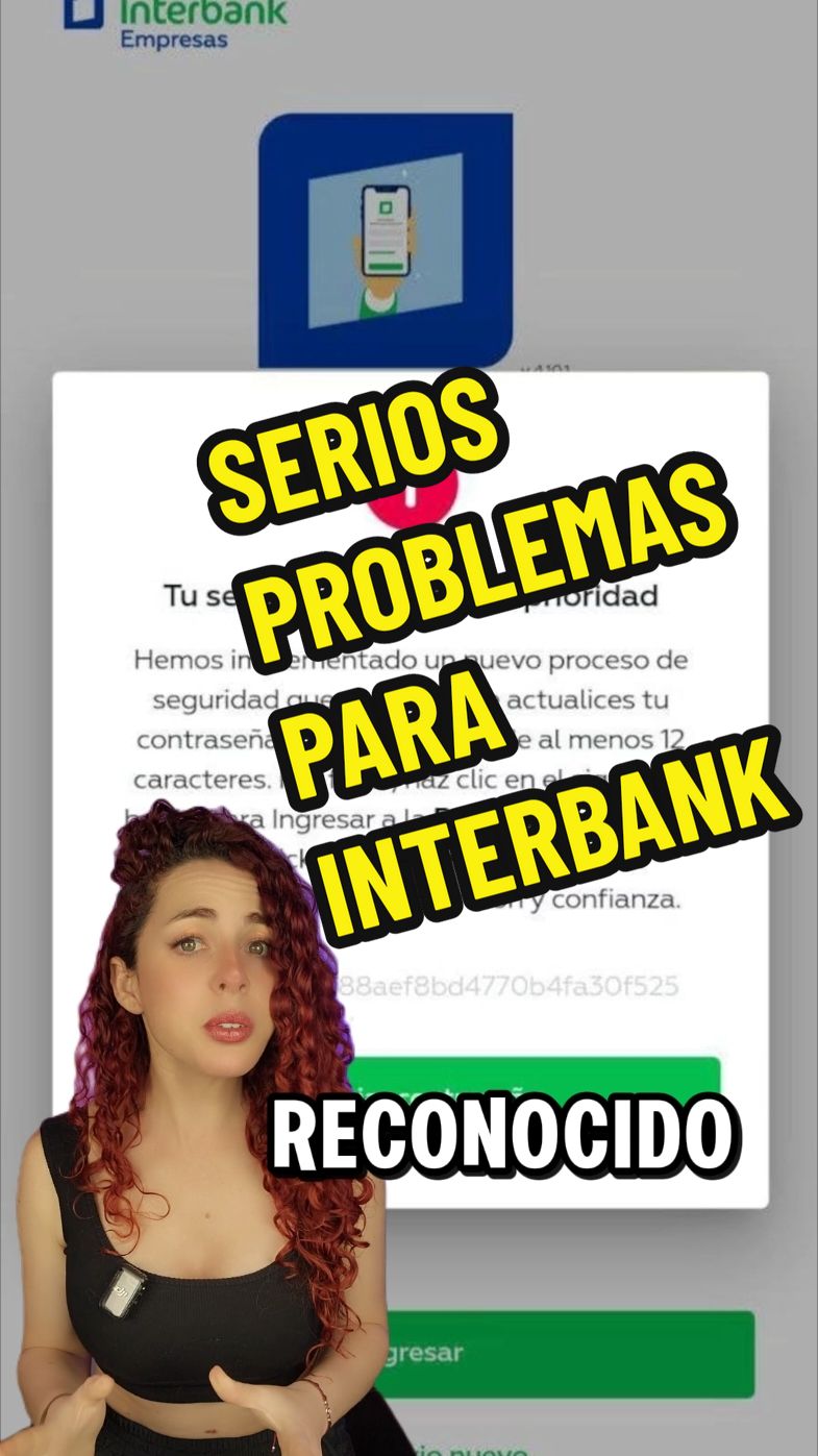 Lo último en Perú se importante banco del país sufrió filtración de datos personales de sus usuarios 😱😱😱 #interbank #sucedeahora #noticiastiktok 