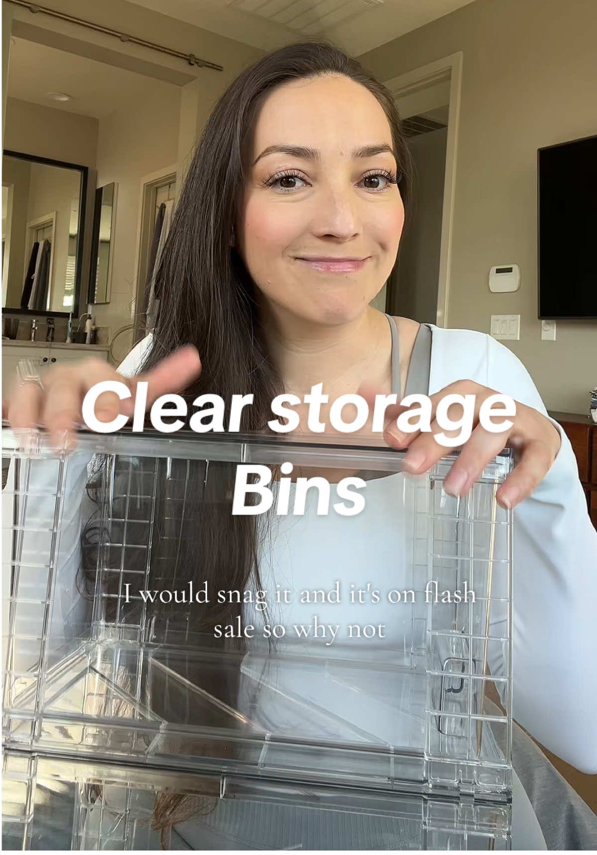 Run because these are on flash sale for $30! I need these in every cabinet in my house.  #storagebox #organizationhacks #containers #organizewithme #organizedhome #tiktokmademebuyit #tiktokshopblackfriday #tiktokshopcybermonday #tiktokshopholidayhaul 
