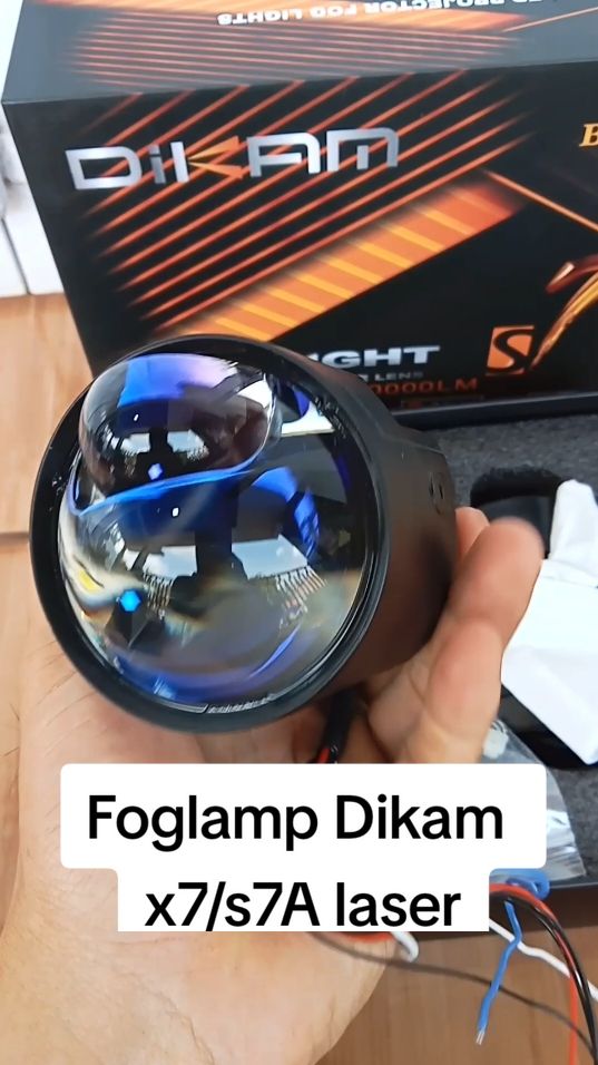 Laser Biled Foglamp Dikam x7 / s7a laser Harga Sepasang (2 Pcs) Type : S7A - Biled Foglamp LASER  Projector Chip : 6 Chip LED + 1 Chip LASER LED Input : 9-16V DC Ampere : 4A (Low) - 4.8A (High) Daya : 38 Watt (Low beam) 47 Watt (High beam) Color Temp : 6000K (Putih) Waterproof : IP67 Material : Alumunium Garansi : 2 Tahun  PNP 3inch: Toyota Avanza / New Avanza Innova Reborn Rush Fortuner Camry Yaris 1. Modifikasi Produk 2. Kesalahan instalasi 3. Terkena cairan kimia (cth: larutan Pembersih) 4. Tegangan voltase berlebihan 5. Merusak secara disengaja 6. Fenomena alam seperti kondensasi dan korosi lainnya #viral_video #fyp #fypviralシ #BILED #dikam 