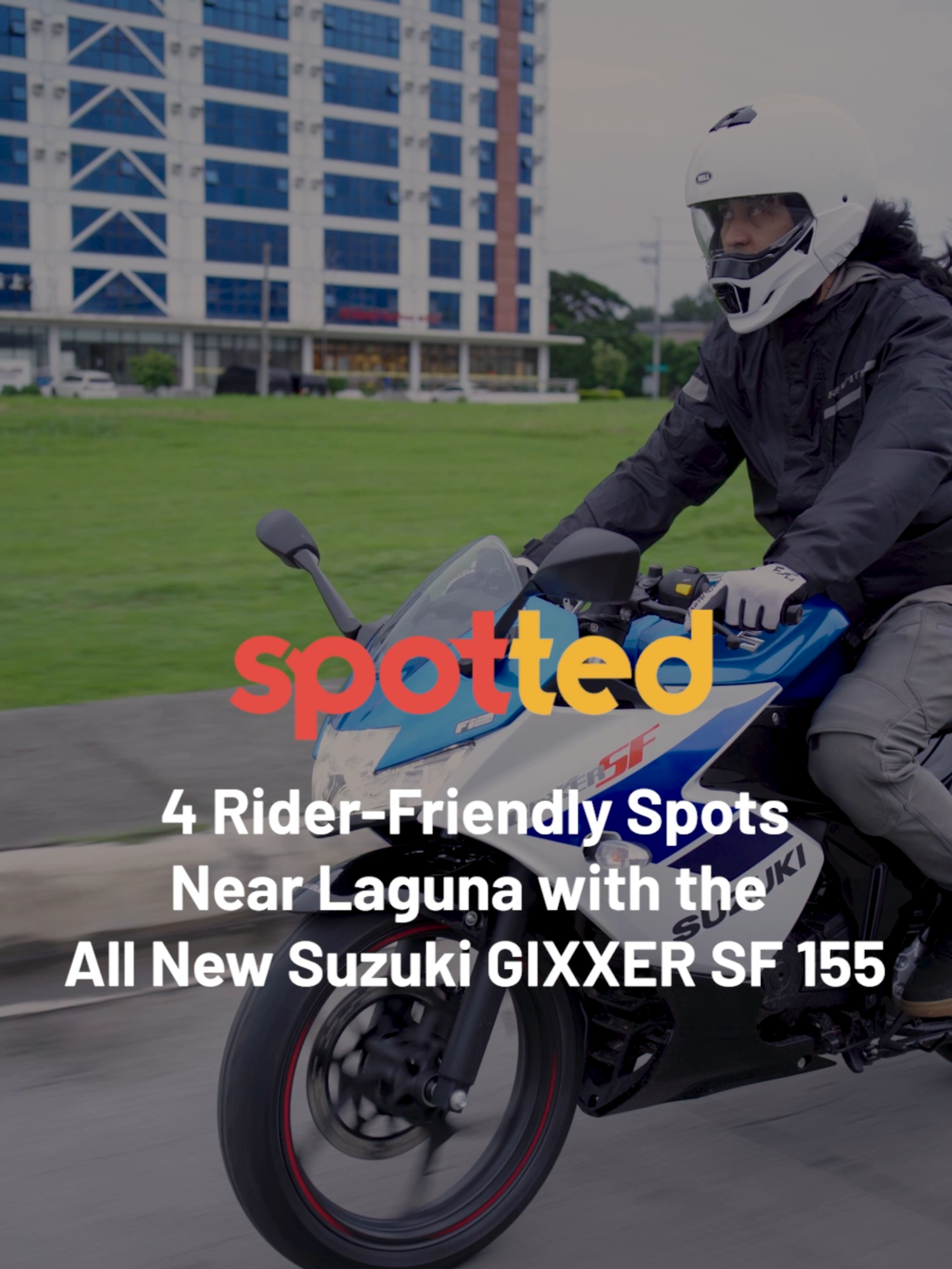 We visited four rider-friendly spots near Laguna with the Suzuki Gixxer SF 155