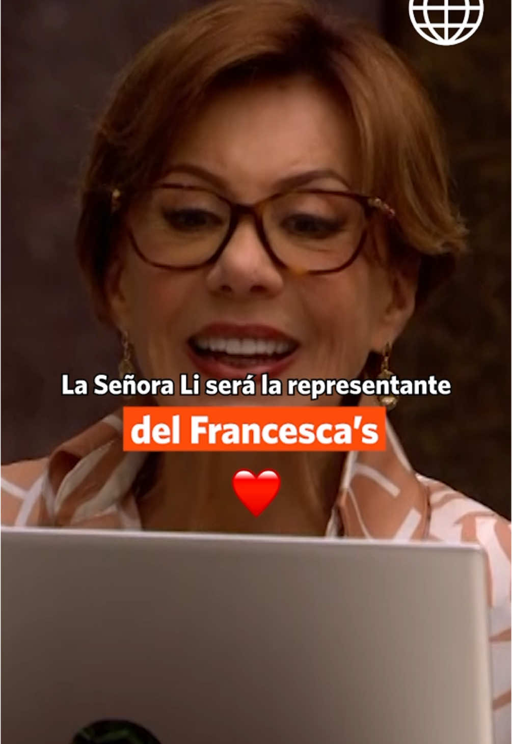 ¡REPRESENTANTE! La Señora Li será la nueva imagen del Francesca’s por pedido de Boo Jon, el socio de Diego y Fran.  #AFHS #AFHS11