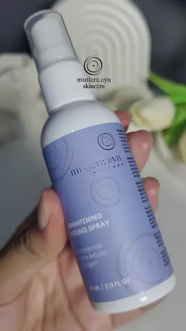 Peeling spray harga terjangkau, mudah, dan praktis dibawa kemana aja saat kamu butuh exfoliasi 🥰 bisa kamu dapatkan dalam satu by Mutiara Ayu Skincare Brightening Peeling Spray😍 check keranjang kuning sekarang✨️ #peeling #spray #exfoliation #mutiaraayuskincare 
