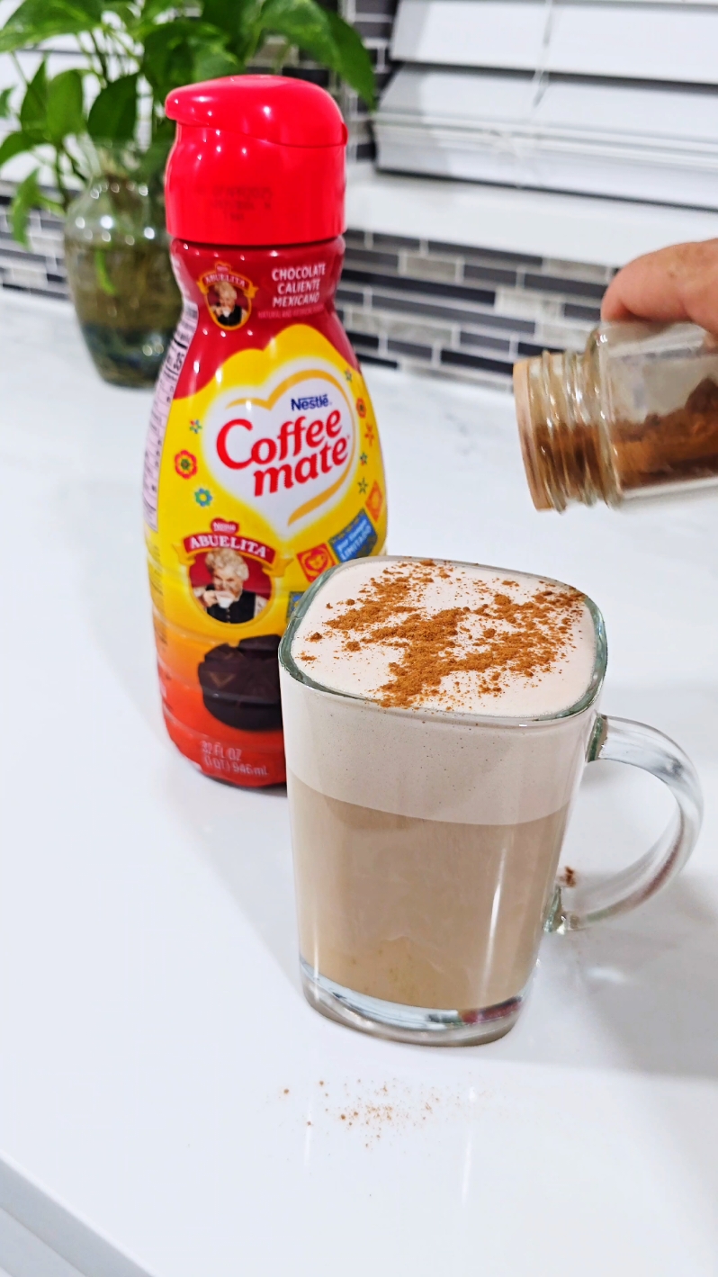 I finally found the famous chocolate abuelita coffee creamer by @Coffee mate and it is delicious no wonder it's always out of stock!🙌 Can't wait to try other delicious coffee drink with it#coffeemate #chocolateabuelita #coffee #coffeelover 