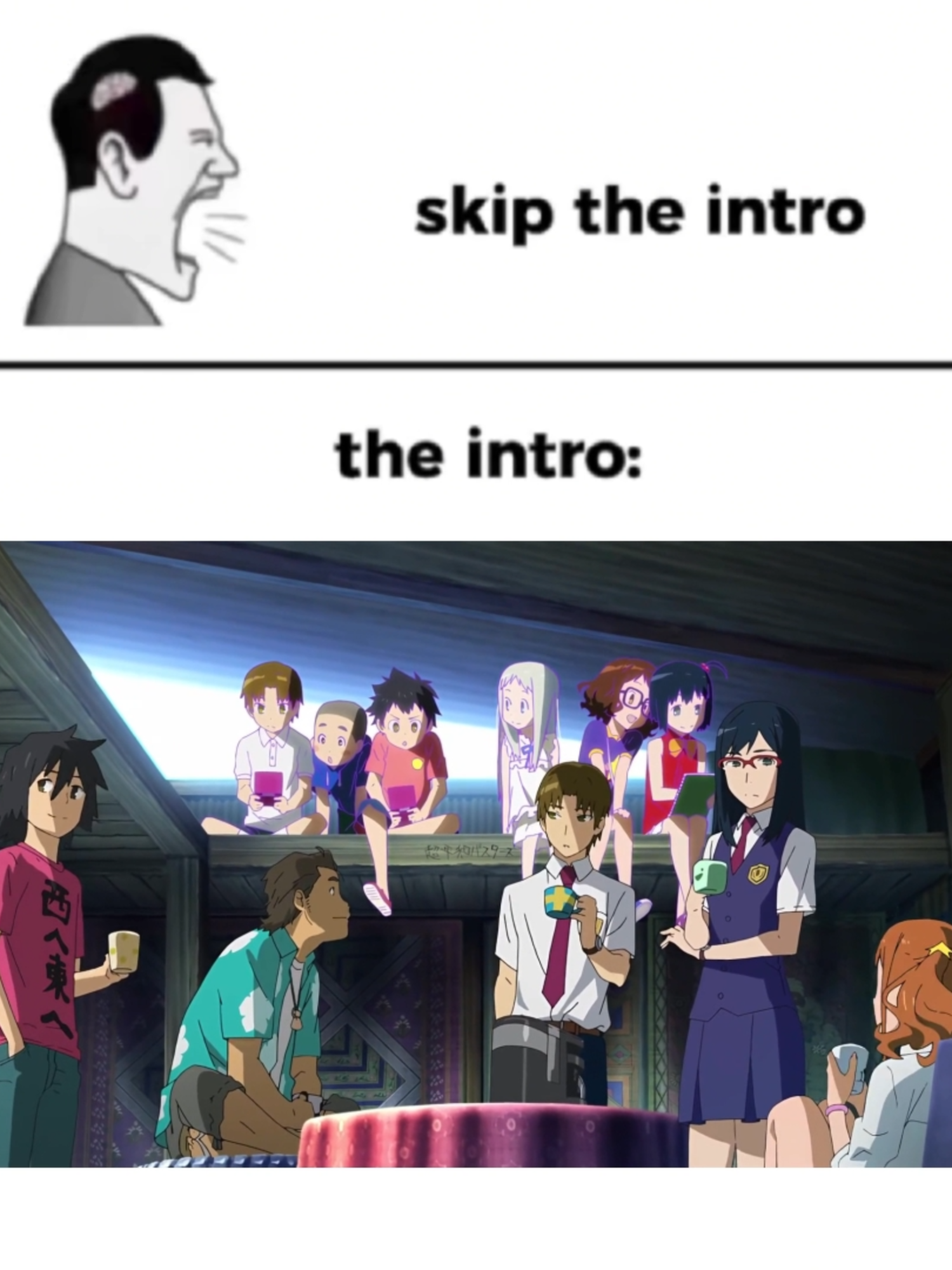 Anohana Opening Aoi Shiori #anohana #anohanaopening #thatflowerwesawthatday #jintan #menma