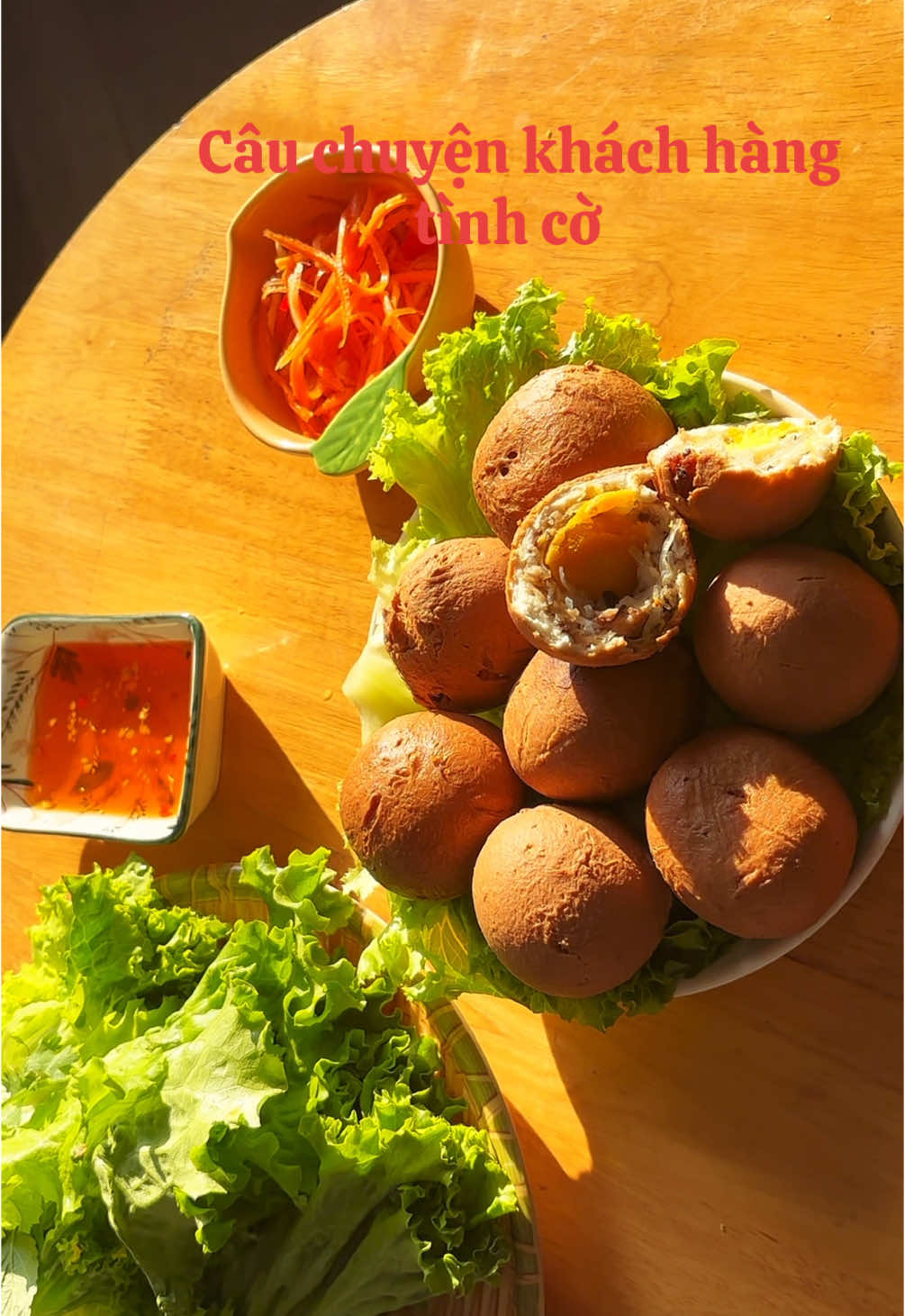 Khách hàng sẽ đến với mình theo cách tình cờ nhất #BanhBaoChien #amthuc #banhbao #anvat 