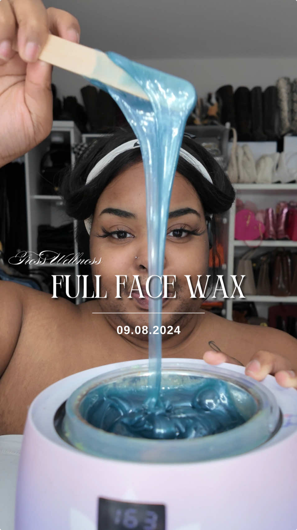 09.08.24 | face wax w/ @Tress Wellness 🤍 tap the orange cart and/or 🔗 #tresswellness #tresswellnesswax #pcos #hirsutism #pcoswax #hirsutismwax #underarmwax #hardwax #hardwaxtutorial #waxingathome #waxingtutorial 