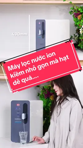 #máylọcnước ion kiềm tươi nhỏ gọn mà hạt dẻ cho gia đình #dn868 #daikiosandn868 #daikiosan #tinhte #reviewcongnghe #maylocnuoc 