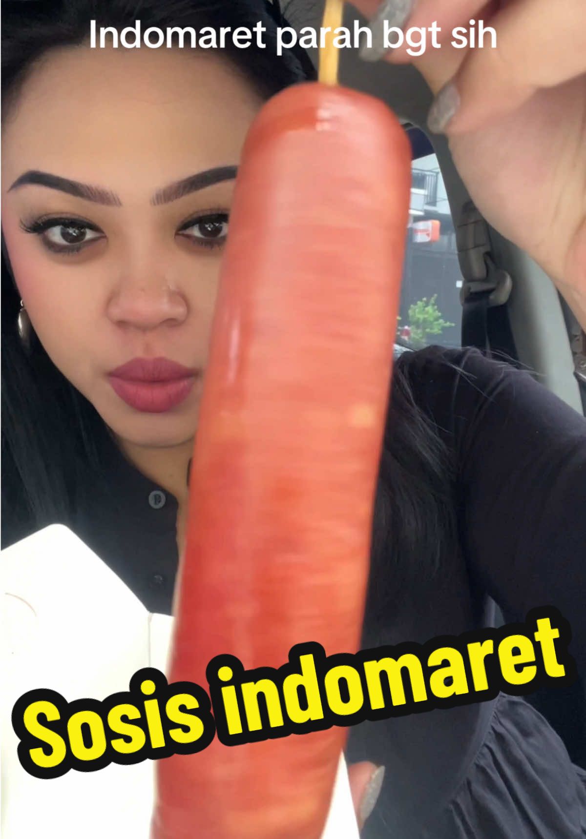 Gini bgt sih kelakuannya? #kuliner #kulinertiktok #kulinerindonesia #kulinerjakarta #sosis #indomaret 