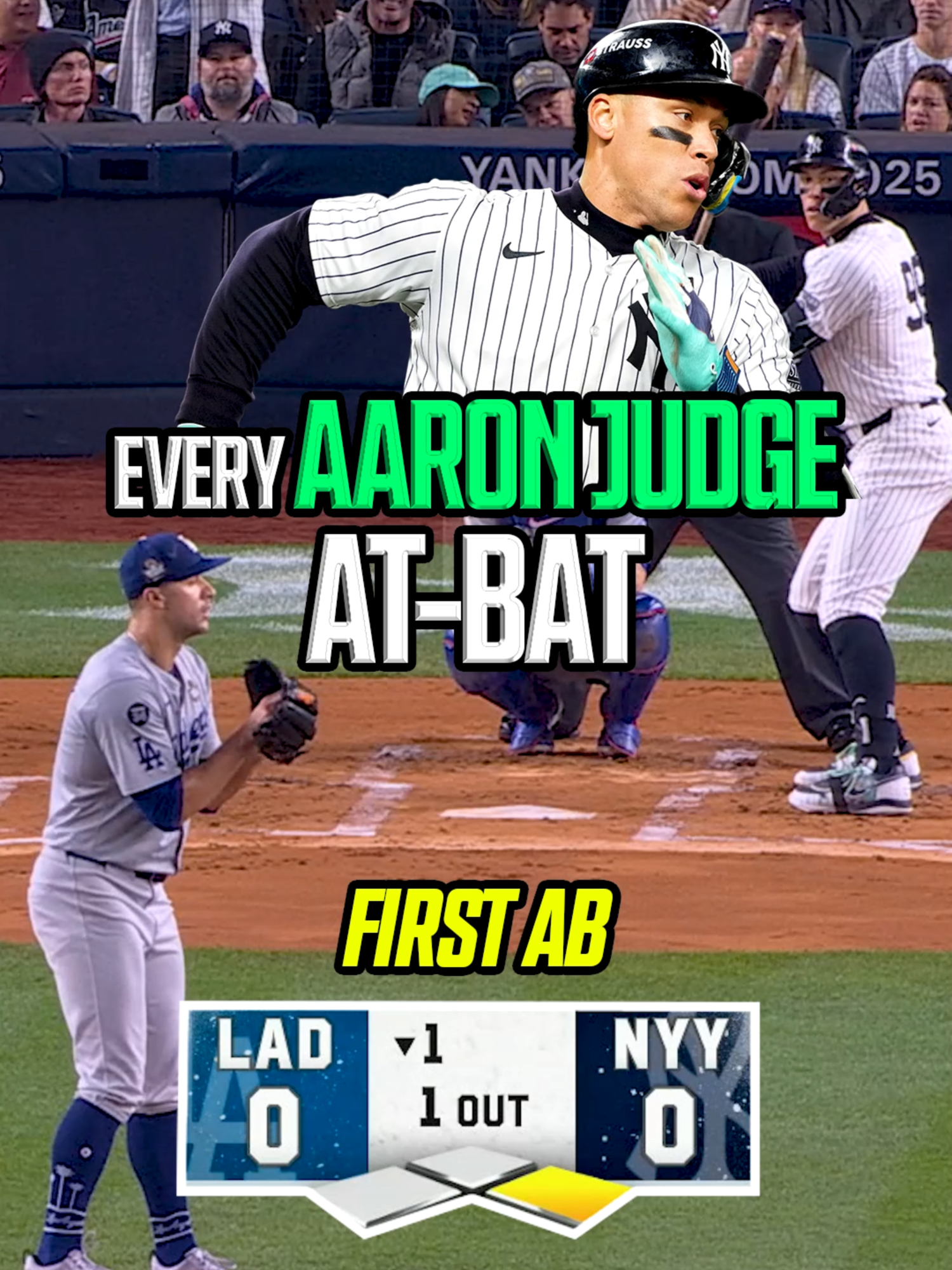 Every Aaron Judge at bat from Game 5 #MLB #WorldSeries #mlbplayoffs #Yankees