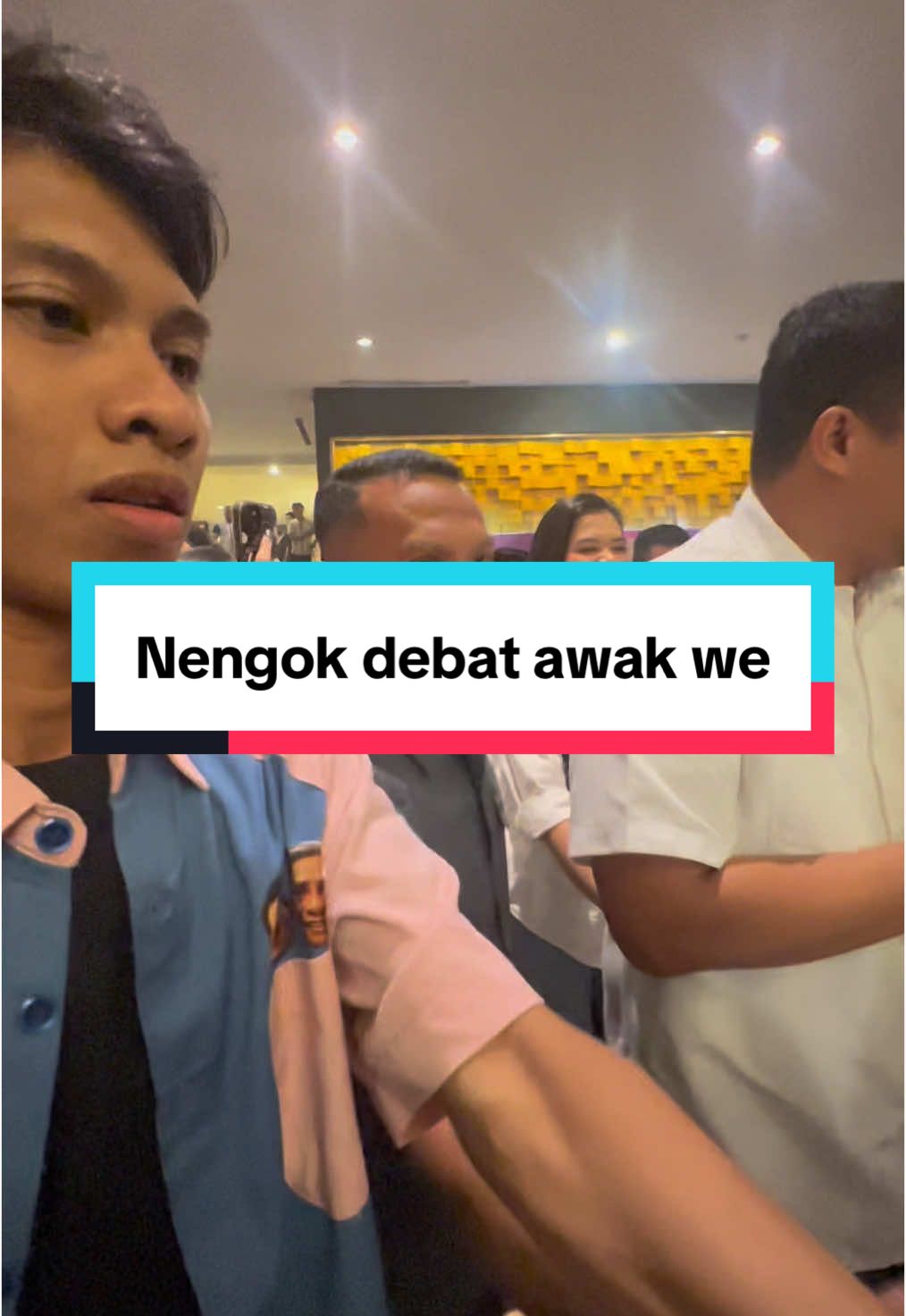 Nengok debat langsung awak we #billyfachrullubis #BOYABN #angkotmedan #debatpilkada #debatgubernursumut 