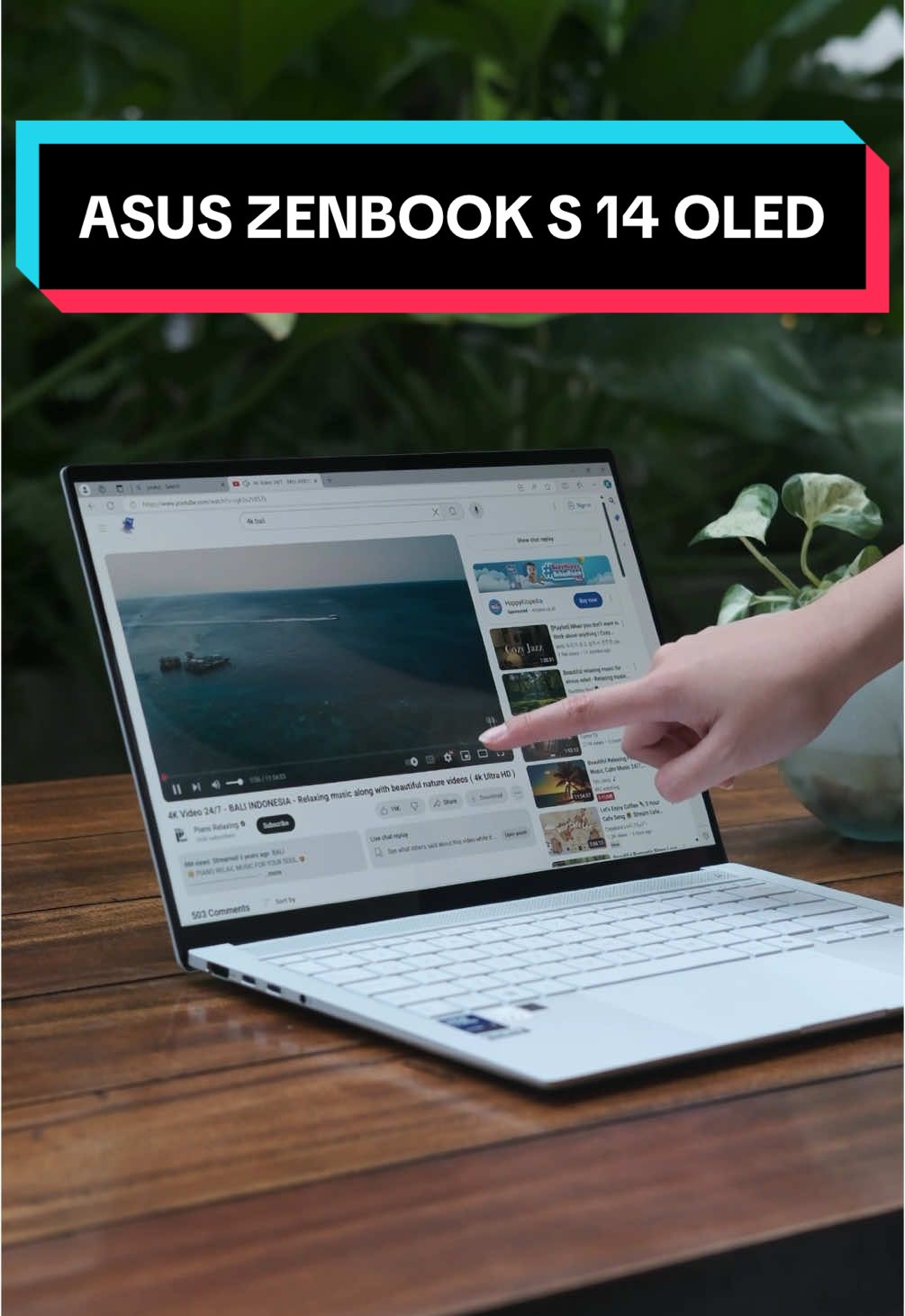 ASUS Zenbook S 14 OLED (UX5406)  Hadir dengan desain tipis hanya 1,1cm dan beratnya 1,2kg! Pakai material premium Ceraluminum™ yang sudah military grade dan laptop ini ditenagai oleh Intel® Core™ Ultra 7 Series 2 dengan Intel® AI Boost NPU hingga 47 TOPs.  Dilengkapi beragam fitur AI ASUS seperti StoryCube, Copilot, dan ASUS AiSense Camera, yang memudahkan produktivitas harianmu. Dengan layar sentuh 14-inch 3K 120Hz OLED yang memukau dan suara speaker yang gokil dari harman/kardon.  Didukung baterai 72Wh untuk menemani aktivitas tanpa henti seharian ! Kunjungi : bit.ly/3YI7oER #ASUSZenbook #ZenbookS14OLED #ASUSAI #IntelCoreUltra #review #laptop #intel #artificialintelligence #copilot #laptops #laptoplifestyle 