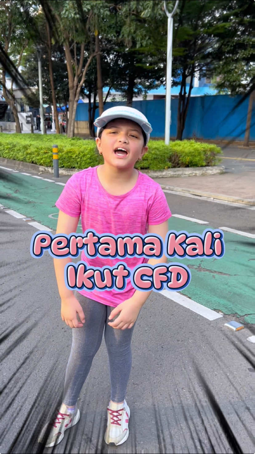 Pertama kali ikut CFD ternyata seru banget guys 😍✨ #cfd #carfreeday 