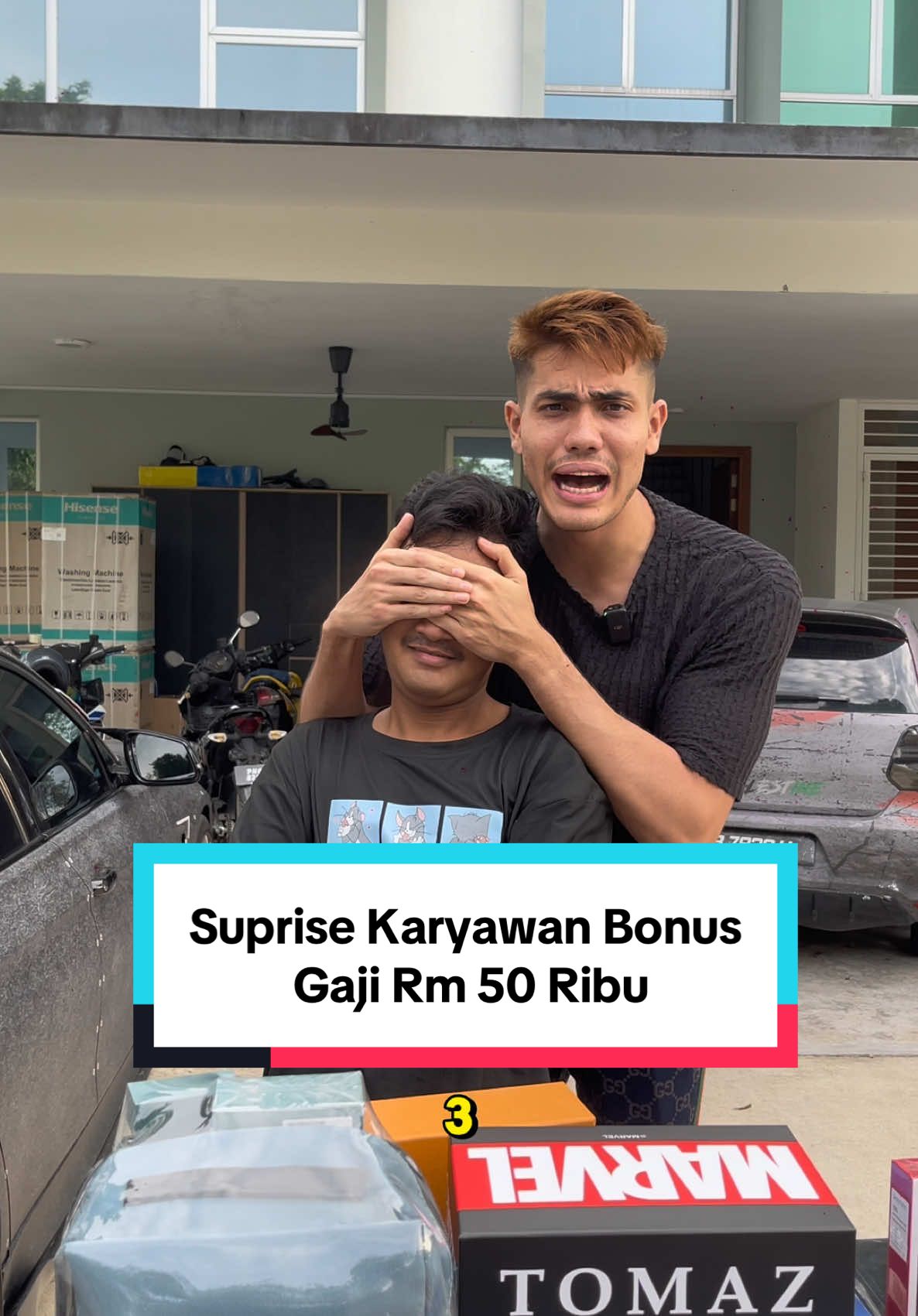 Suprise Pekerjaku Dengan Gaji Bonus 50 Ribu , Hargai Orang Banyak Bantu Kita . #masukberanda #suprise #staff #epyepe @skintific.my 