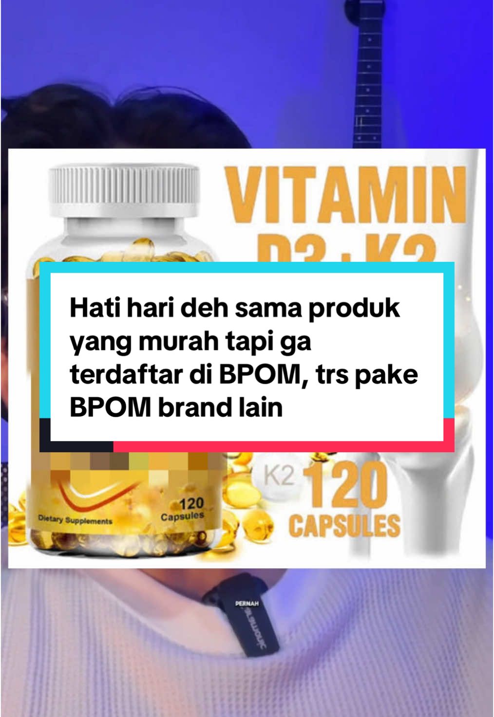 mulai sekarang lebih teliti ya dan jangan sampe salah beli. kalo beli vitamin coba cek No BPOM nya juga #infokesehatan #kesehatan #vitamin #bpom #vitamind3k2 