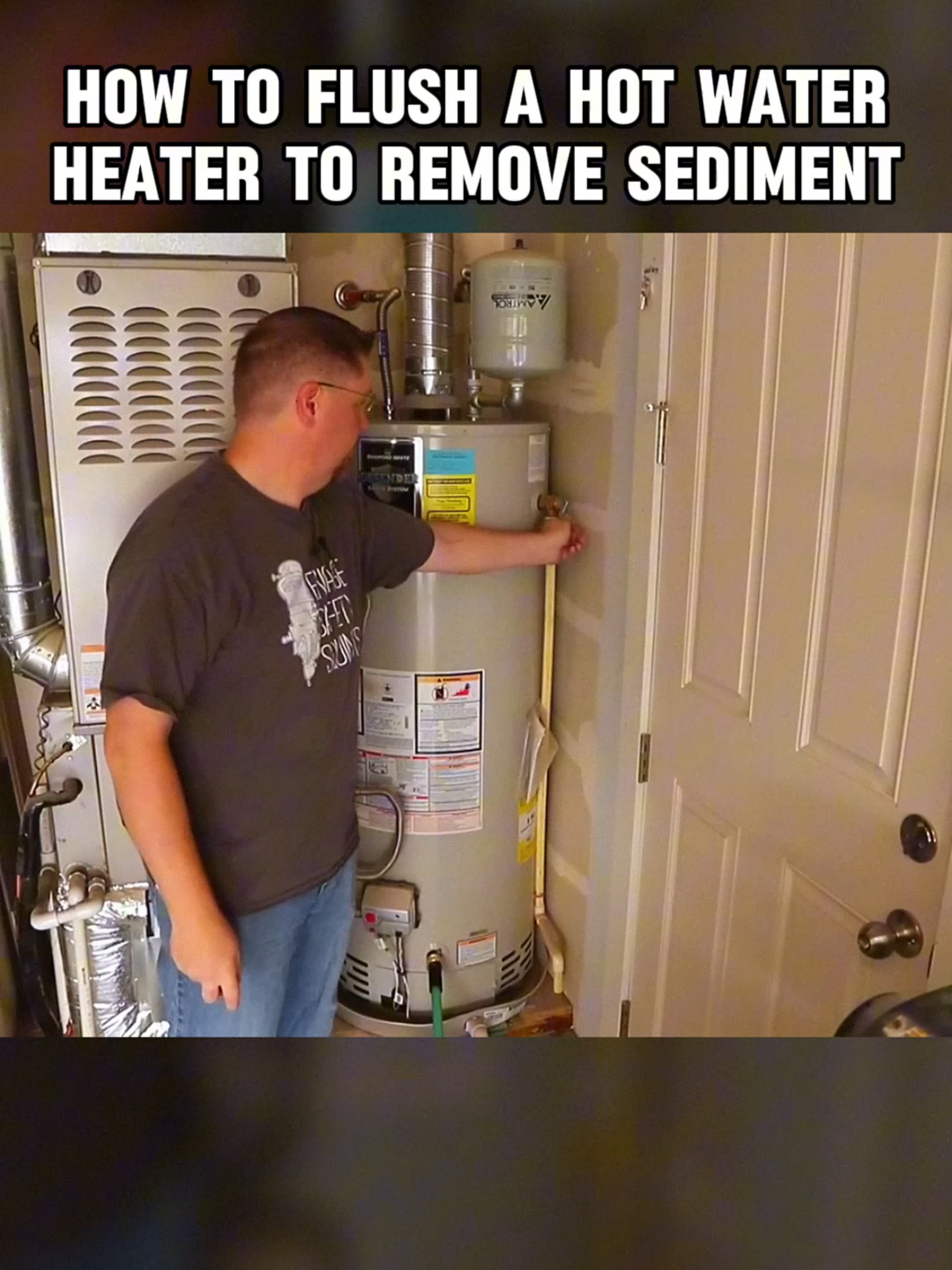 How To Flush A Hot Water Heater To Remove Sediment #waterheater #flush #thorough #plumbing #plumbers #plumberlife #anyhourservices #homeowner #technician #homeservices #DIY