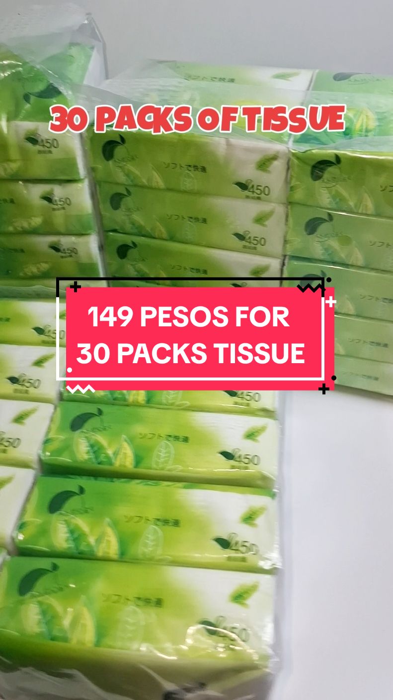 149 pesos for 30 packs of tissue here. ✅️✅️✅️ #tissue #tissuepaper #papertissue #facialtissue #affordable #tiktokfinds #tiktokaffiliate #recosniey #fyp #trending 