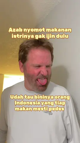 Kualat kan #suamibulekepedesan #bulemakansambal #bulegila🤦 #makansambel #bulemukbang #mixedcouple #mixedmarriedcouples #suamibule🇮🇩🇺🇲 #suamibuleamerika #nikahbedanegara 