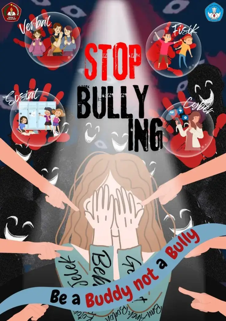 ide gambar poster stop bullying #fyp #fypシ゚viral #berandafyp 