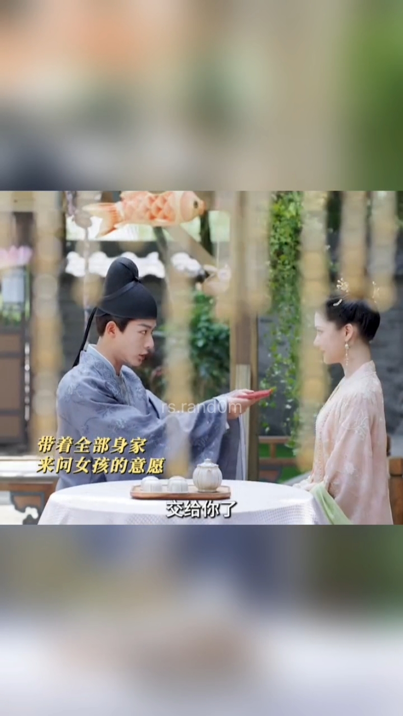 How serious is a man about marrying a woman?😎 #TheRiseofNing #Historical #ZhangWanyi #RenMin #cdrama #chinesedrama 