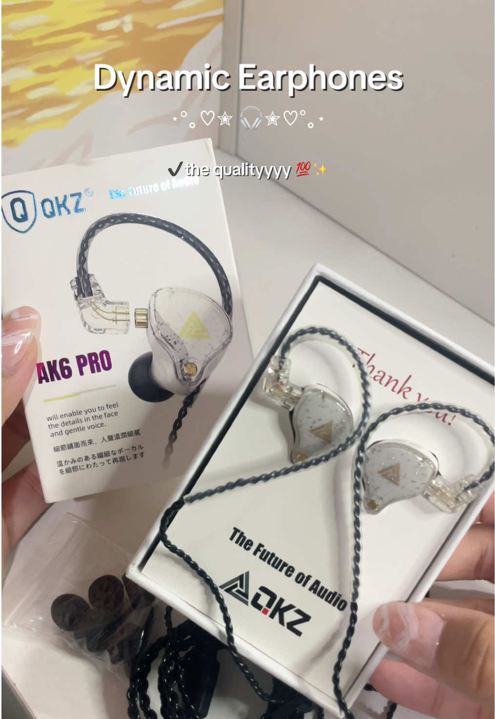 ang ganda ng quality ng earphone na 'to. 🖤🎧✨ #earphone #dynamicearphone 