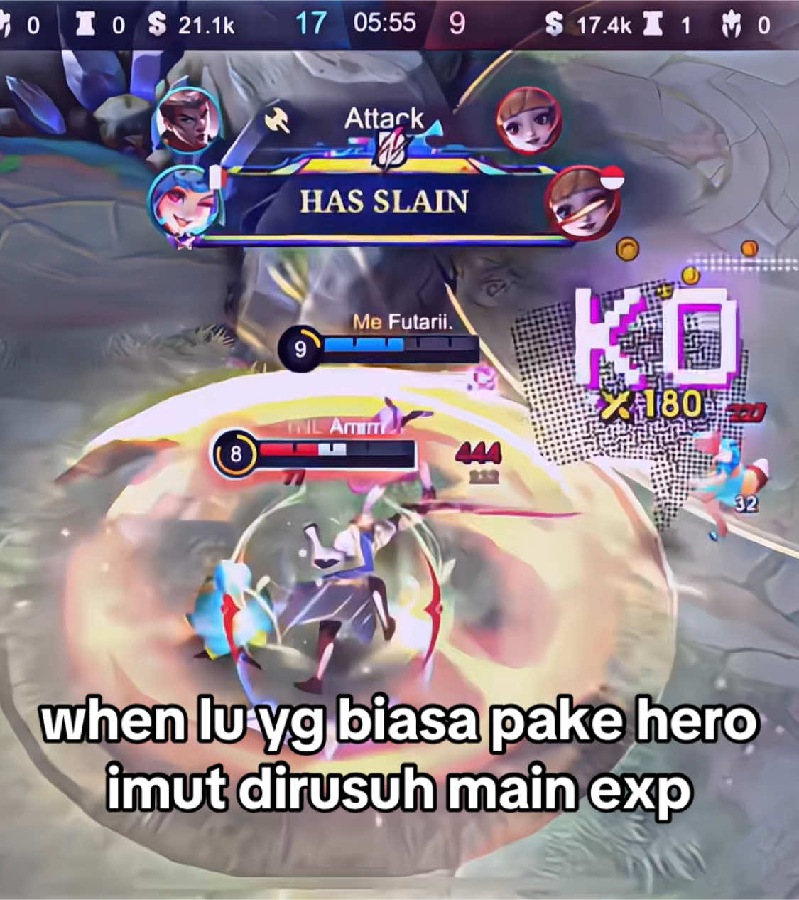 takut kehilangan jati diri 😣 #mobilelegends #mlbb #mlbbgirls #futariimlbb 