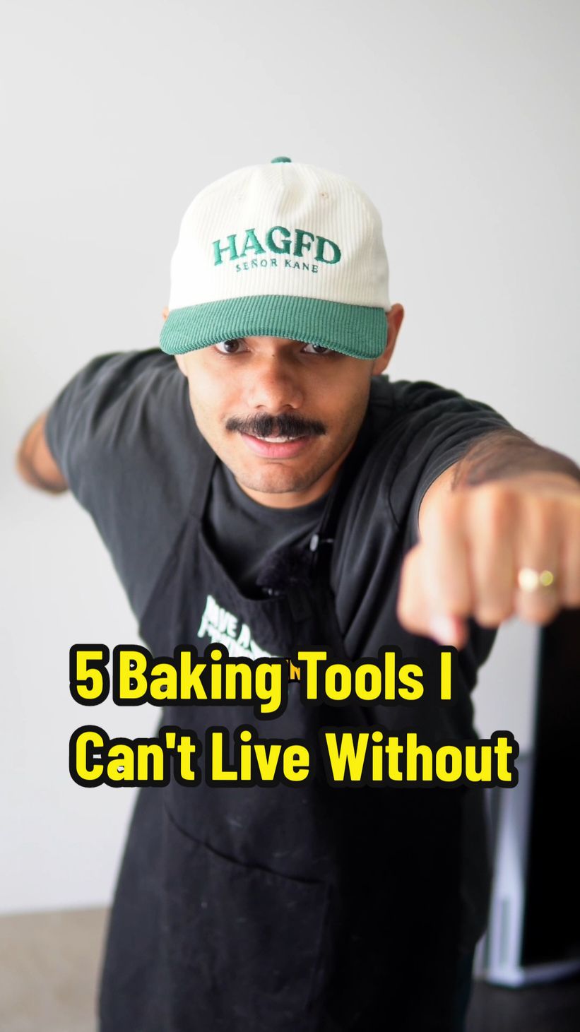 Replying to @saditzkrieg 5 Baking Tools I Can't Live Without 🥯 #bakingtips #tastelessbaker 