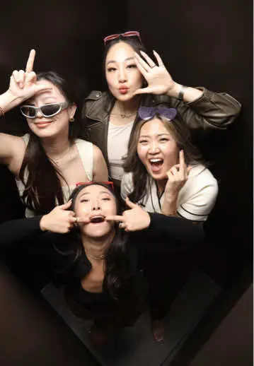 just your neighborhood weirdos :’) #girlhood #girlypop #oc #dateidea #girlsday #photogram #fyp @chloeyim @loisjisu @Liz Lee 