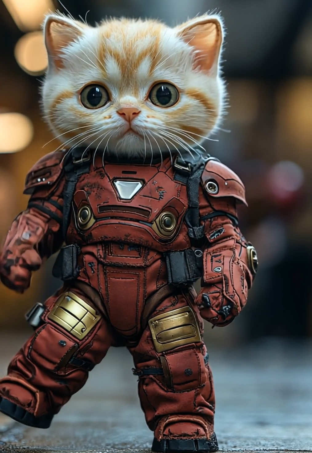 Cute Kitten Dancing Ironman #cute #kitten #dancing #ironman 