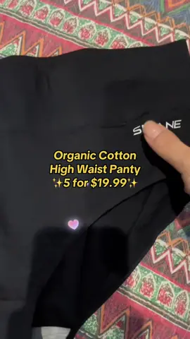 ✨High Waist✨Organic Cotton Panty for women’s hygiene✨5 packs for $19.99👇 #underwear #flashsale #cotton #cottonpanty #hygiene #womenhealth #comfortable #soft #purr #tiktokshop #tiktokmademebuyit #tiktokviral #trending #viralvideo #fyp #fypシ #capcut 