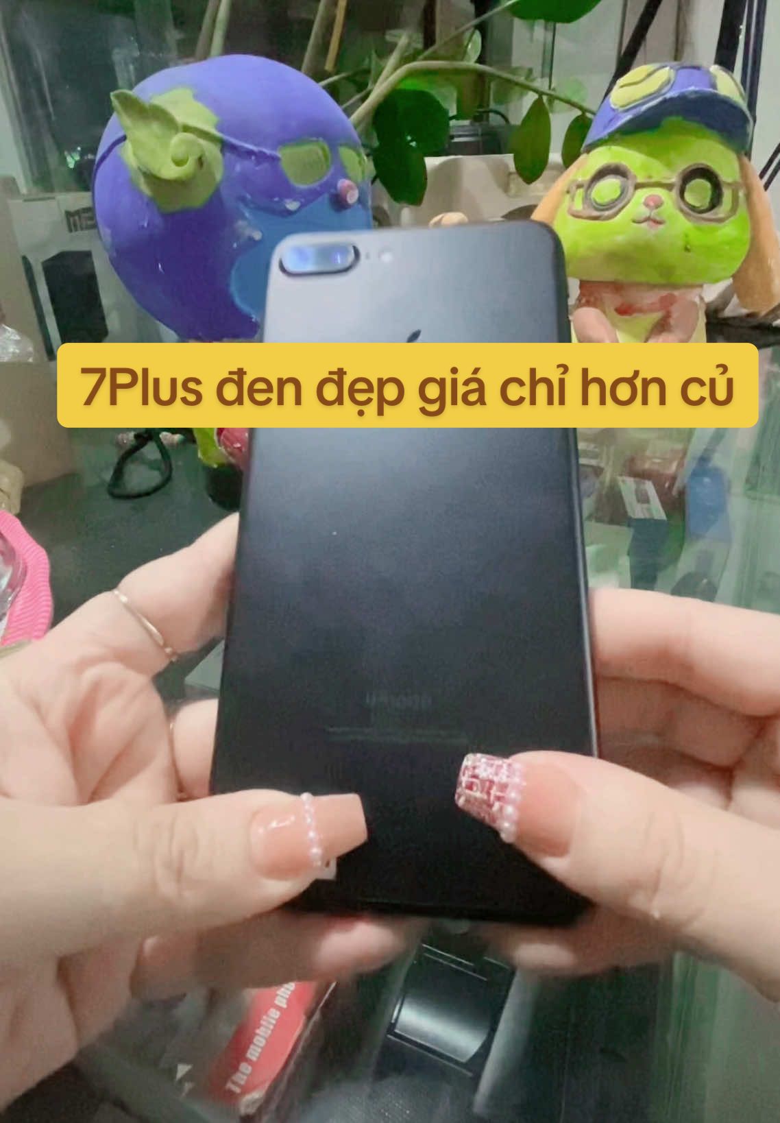 IPhone 7Plus quốc tế đen đẹp thanh lý chỉ hơn 1 củ #iphone #7plus #iphone7plus #dienthoaigiare #xuhuong2024