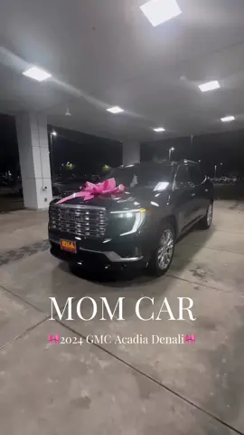 🎀GMC 2024 Acadia Denali🎀  #gmc #momcarsoftiktok #momcar #thankstomyman #gmc2024 #fyp #momtok #momcar #gmcacadiadenali 