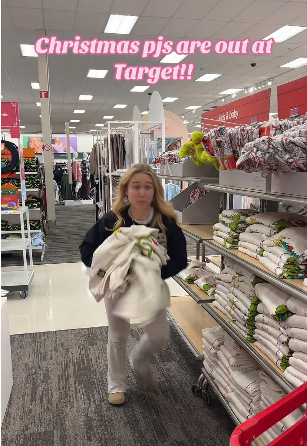 We always forget what we went in for 😂 @target #fyp #christmas #target #grinch #motherdaughter #momlife #momofthree @MykelaL 