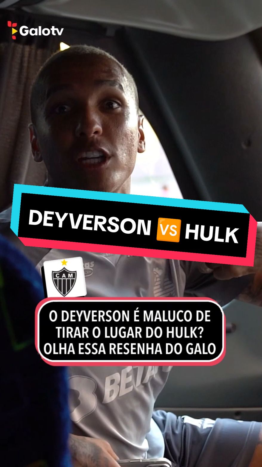 O Deyverson é MALUCO de sentar no lugar do Hulk no ônibus do Atlético 🤣⚽ 🎥: @atletico #futebol #deyverson #hulk  #atlético  #libertadores  #tiktokesportes 