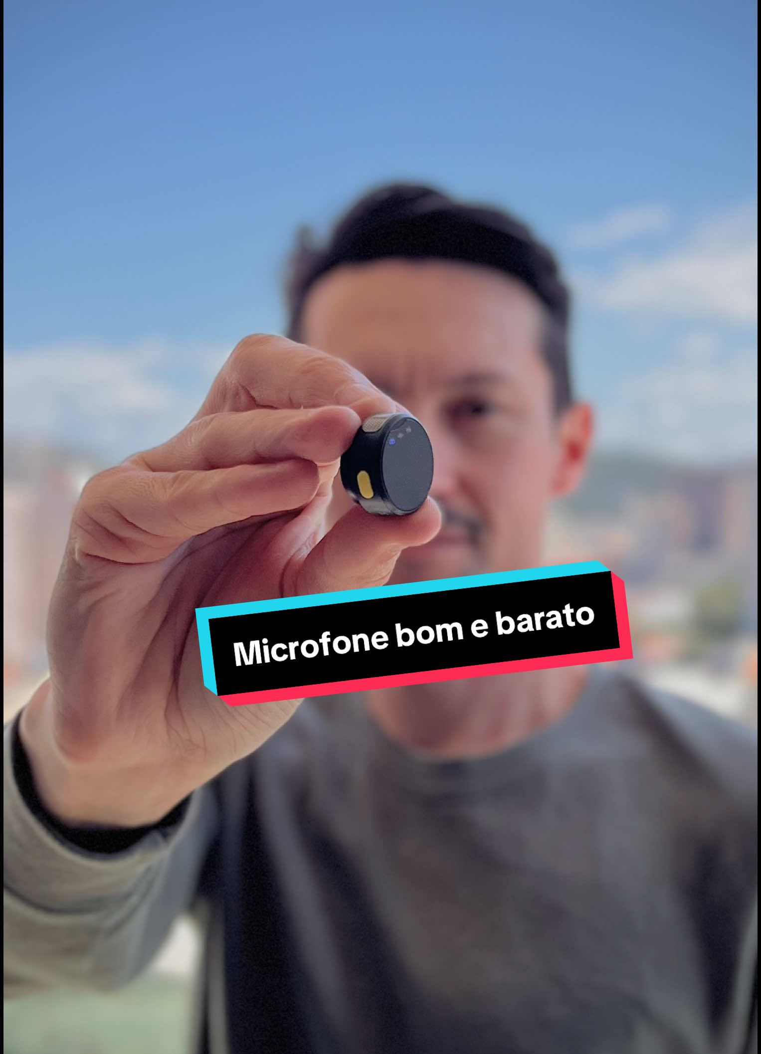 Este é o review do microfone custo-benefício com a melhor qualidade que eu encontrei.  Se quiser comprar tem um link na Bio .#microfonesemfio #micparacelular #iphone #android 