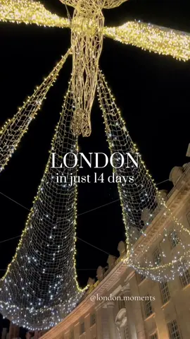 In less than two weeks, London will sparkle with Christmas magic! 🎄✨  Who are you bringing to explore? Tag them! 🎅❄️ #londonmoments #london #londonchristmas #winterwonderland 
