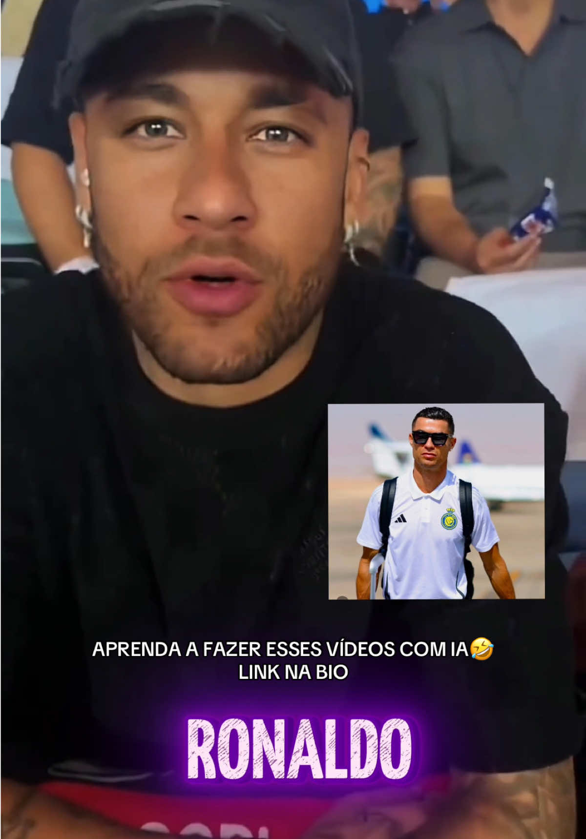 QUE ISSO NEY😳 #neymarjredit - LEIA A LEGENDA🔱 -Aprenda a editar vídeos realistas com IA!  🔱LINK NO PERFIL (Vídeo com IA, por puro entretenimento) #neymar #viralvideos #explore #foryou #celebration #reels #ia #inteligenciaartificial #edits #viniciusjr #vinijr 