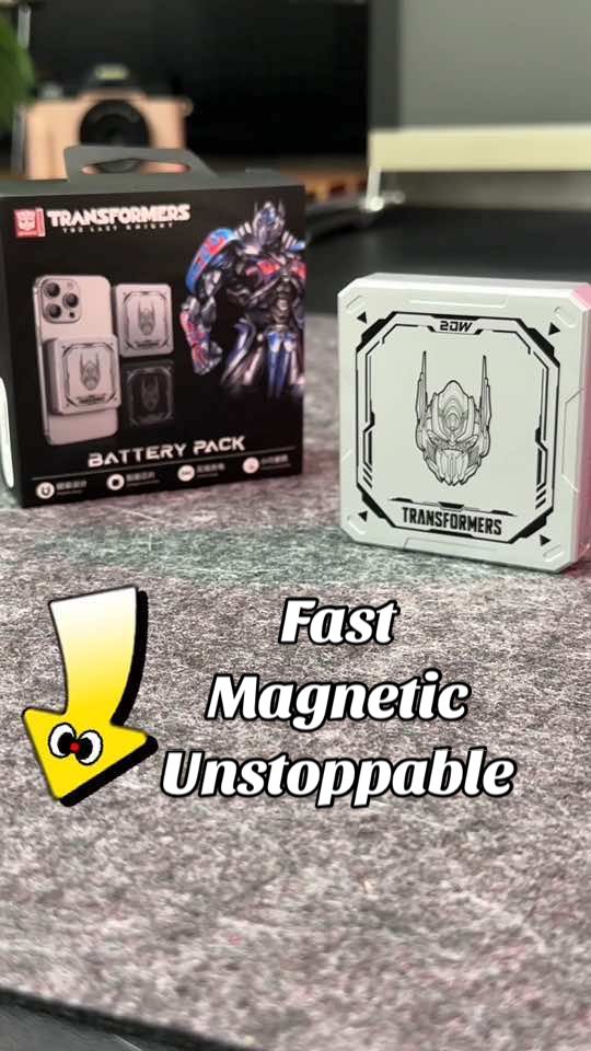 Power Up Like a Transformer!⚡️🚀 #transformertech #magneticcharger #poweronthego #fastcharge20w #techupgrade #nextgencharging #staycharged #wirelesscharging #portablepower #epicenergy #halloween #halloween2024 #tiktokshopblackfriday #tiktokshopcybermonday #spotlightfinds 