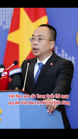 Việt Nam yêu cầu Trung Quốc thả ngay ngư dân Việt Nam bị bắt trên Biển Đông #chuquyenbiendao #vietnam #ngudan #biểnđảoquêhương #tựtôndântộc #xuhuongtiktok 